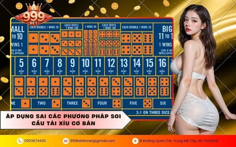 Áp dụng sai các phương pháp soi cầu tài xỉu cơ bản