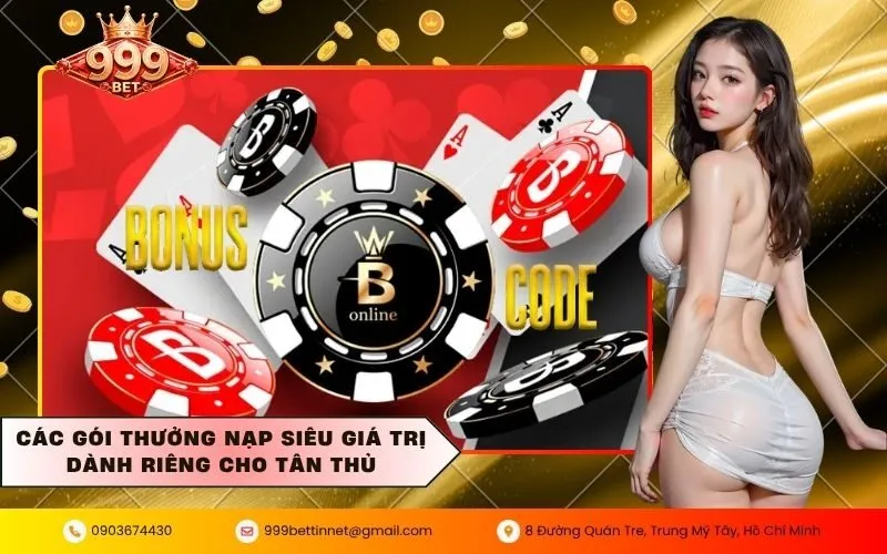 Các gói thưởng nạp siêu giá trị dành riêng cho tân thủ