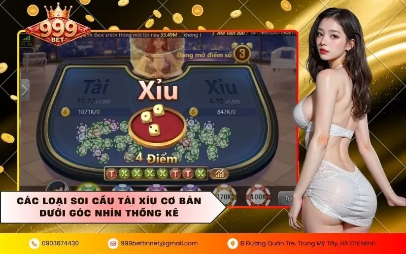 Các loại soi cầu tài xỉu cơ bản dưới góc nhìn thống kê