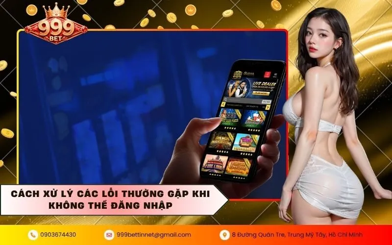 Cách xử lý các lỗi thường gặp khi không thể đăng nhập